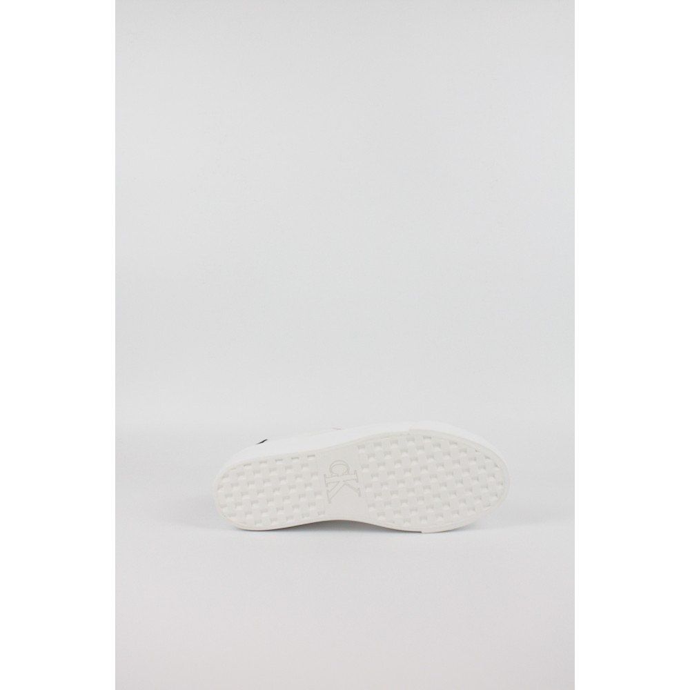 Γυναικεία Sneaker Calvin KLein Vulk Flatform Mg Nylon Mix YW0YW01896-01W Ασπρο