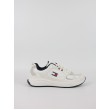 Ανδρικά Sneaker Tommy Hilfiger Tjm Runner Mix Material EM0EM01581-TCR Λευκό