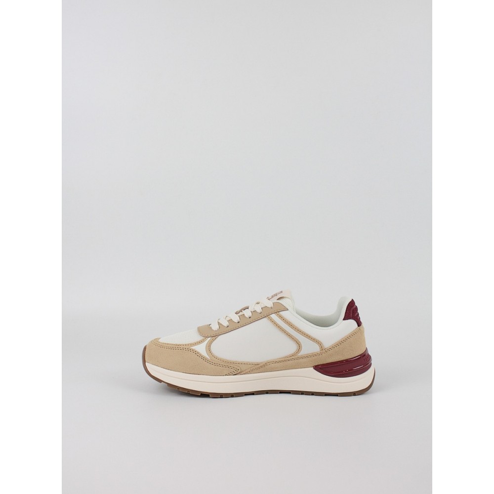 Γυναικεία Sneaker Tommy Hilfiger Casual Fashion Runner Mix FW0FW08693-0KQ Ασπρο