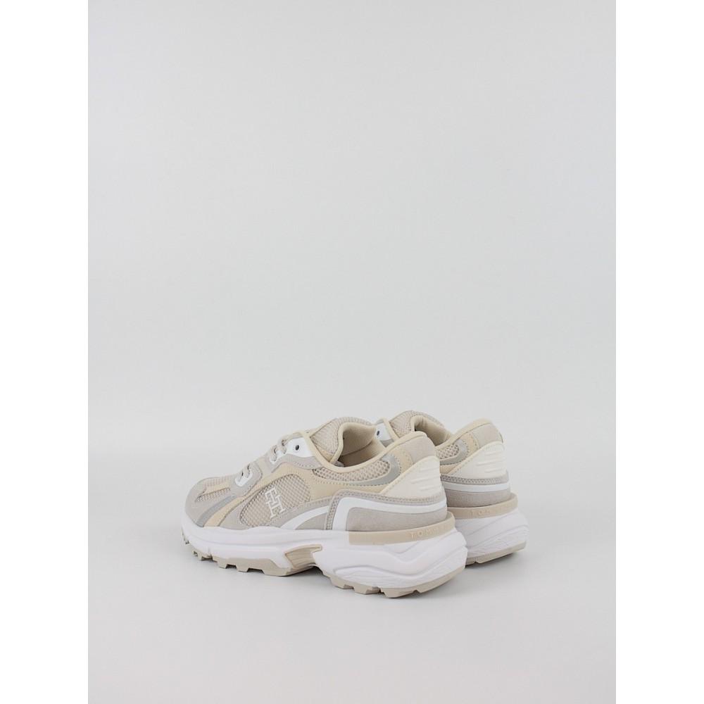Γυναικεία Sneaker Tommy Hilfiger Th Modern Rugged Runner FW0FW08692-0F6 Μπεζ