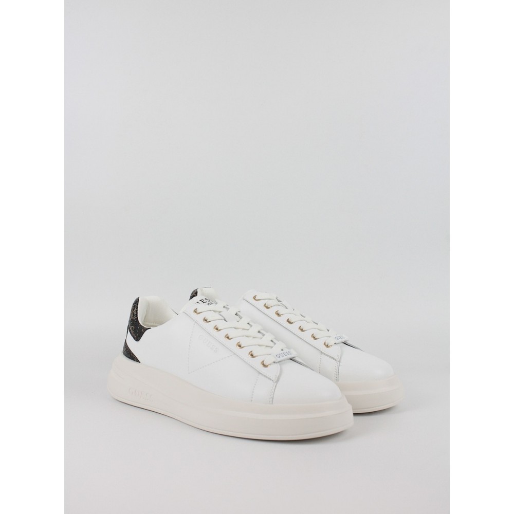 Ανδρικό Sneaker Guess Elba FMPVIBLEA12 Ασπρο Ανδρικό Sneaker Guess Elba FMPVIBLEA12 Ασπρο