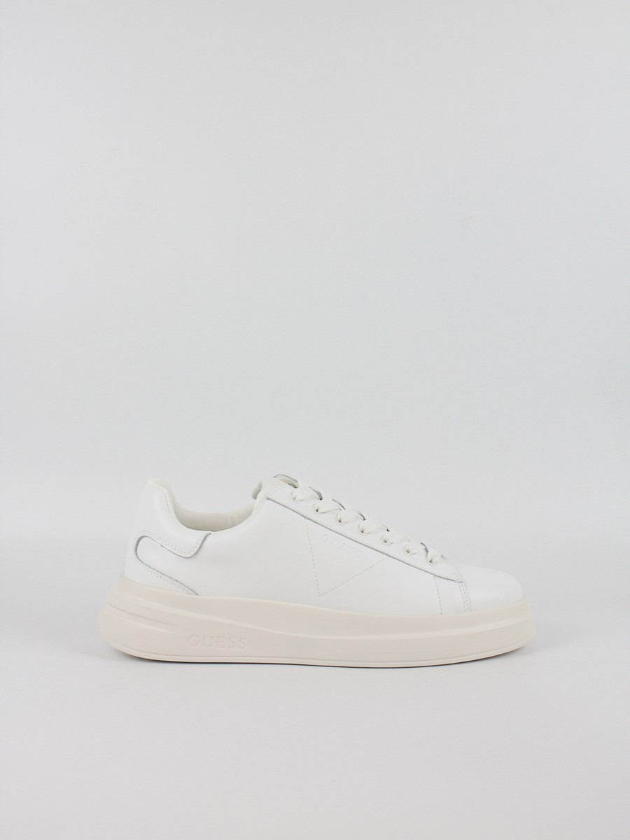 Ανδρικό Sneaker Guess Elba FMJLBALEA12 Ασπρο