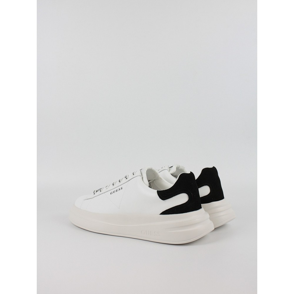 Ανδρικό Sneaker Guess Elba FMPVIBSUE12 WHIBK Ασπρο Ανδρικό Sneaker Guess Elba FMPVIBSUE12 WHIBK Ασπρο