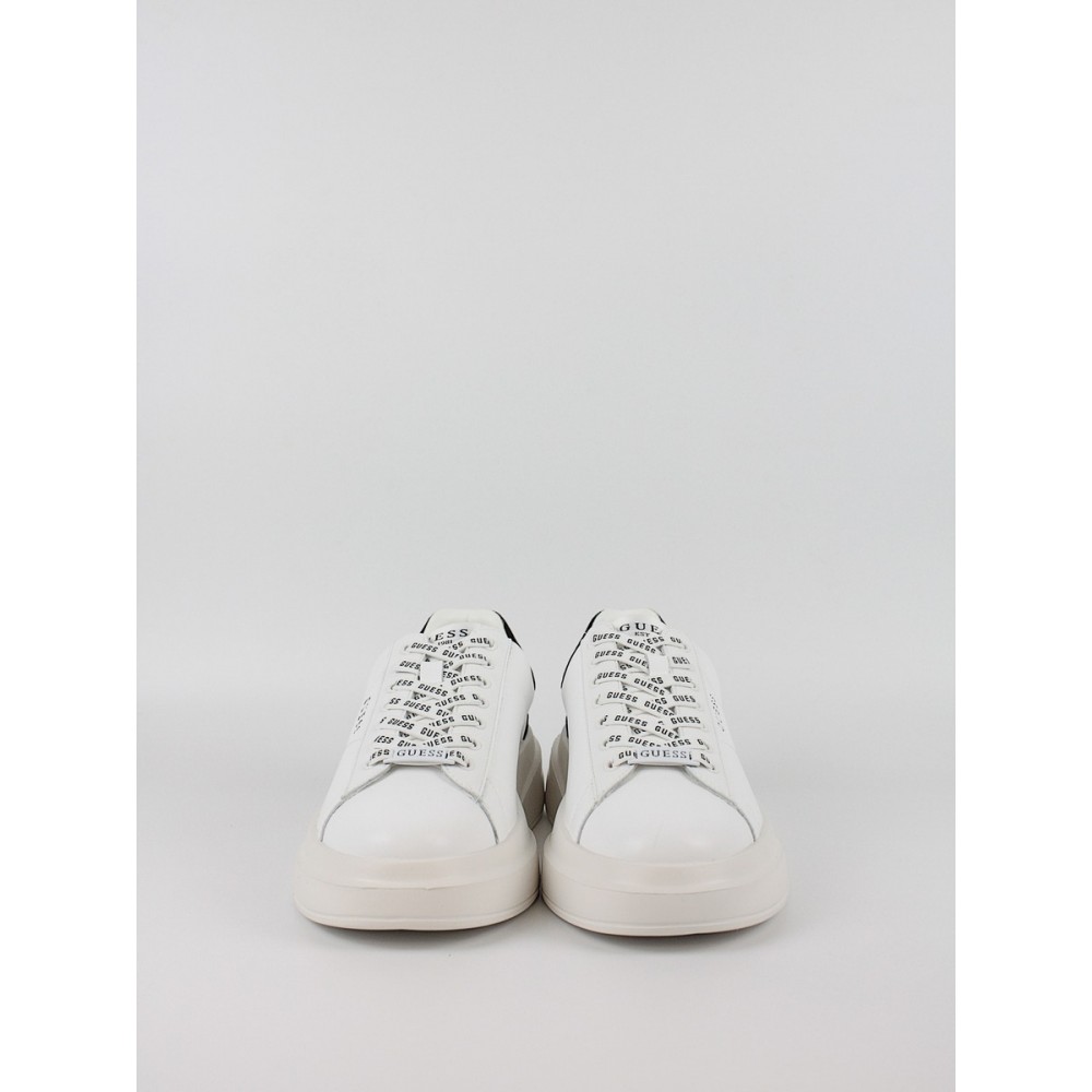 Ανδρικό Sneaker Guess Elba FMPVIBSUE12 WHIBK Ασπρο Ανδρικό Sneaker Guess Elba FMPVIBSUE12 WHIBK Ασπρο