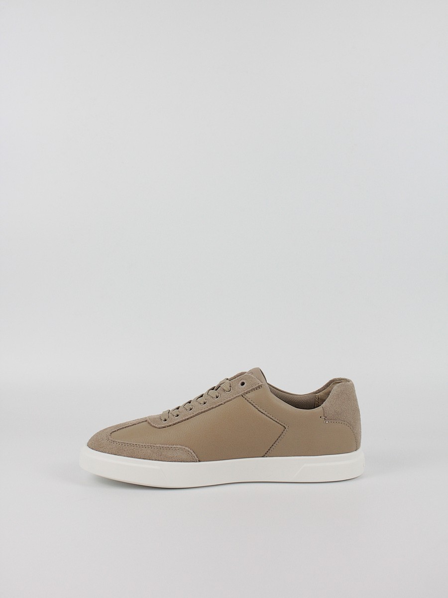 Γυναικεία Sneaker Calvin KLein Low Pro Cups Lth Mix Mg HW0HW02825-PFA Μπεζ