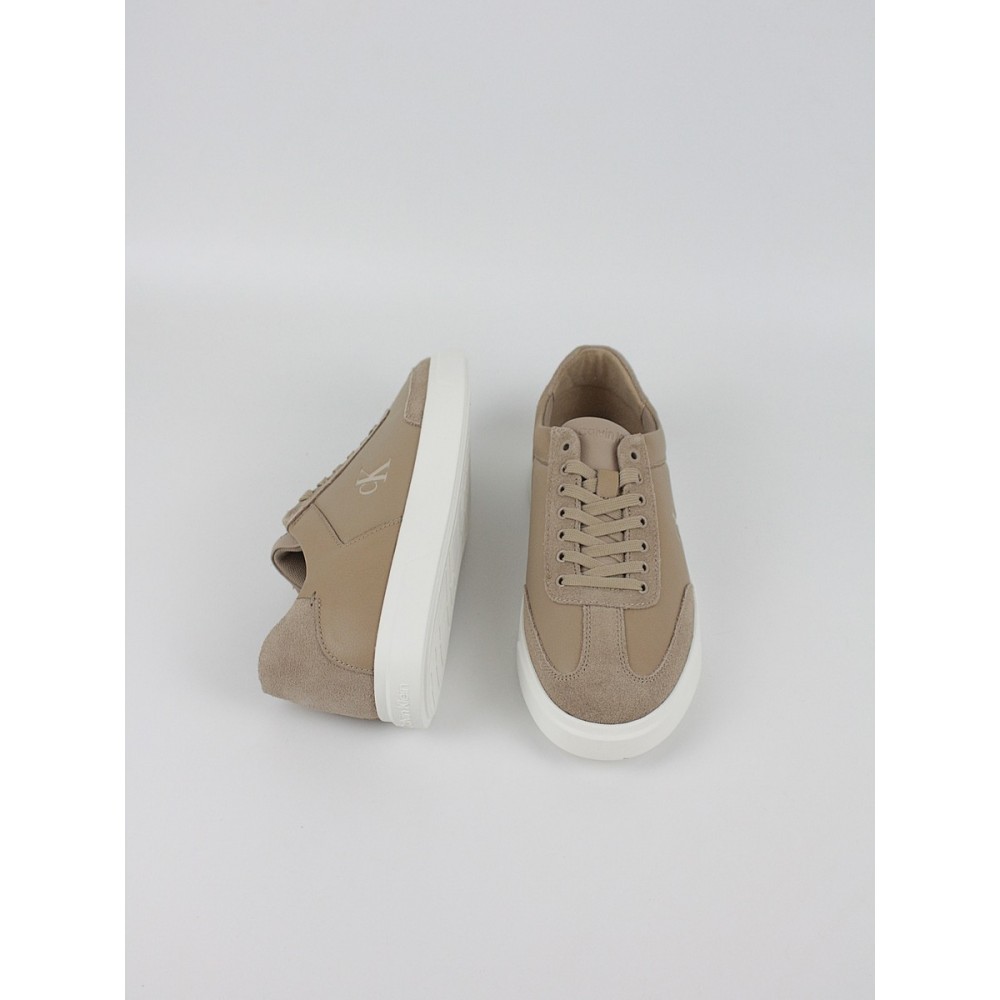 Γυναικεία Sneaker Calvin KLein Low Pro Cups Lth Mix Mg HW0HW02825-PFA Μπεζ