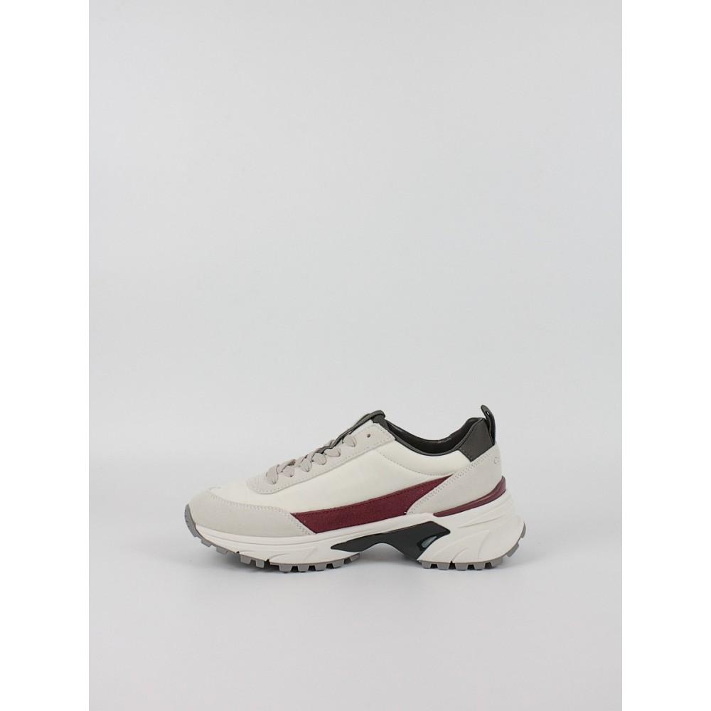 Γυναικεία Sneaker Calvin KLein Hike Runner Mg Nylon Mix YW0YW02075-0IN Ασπρο