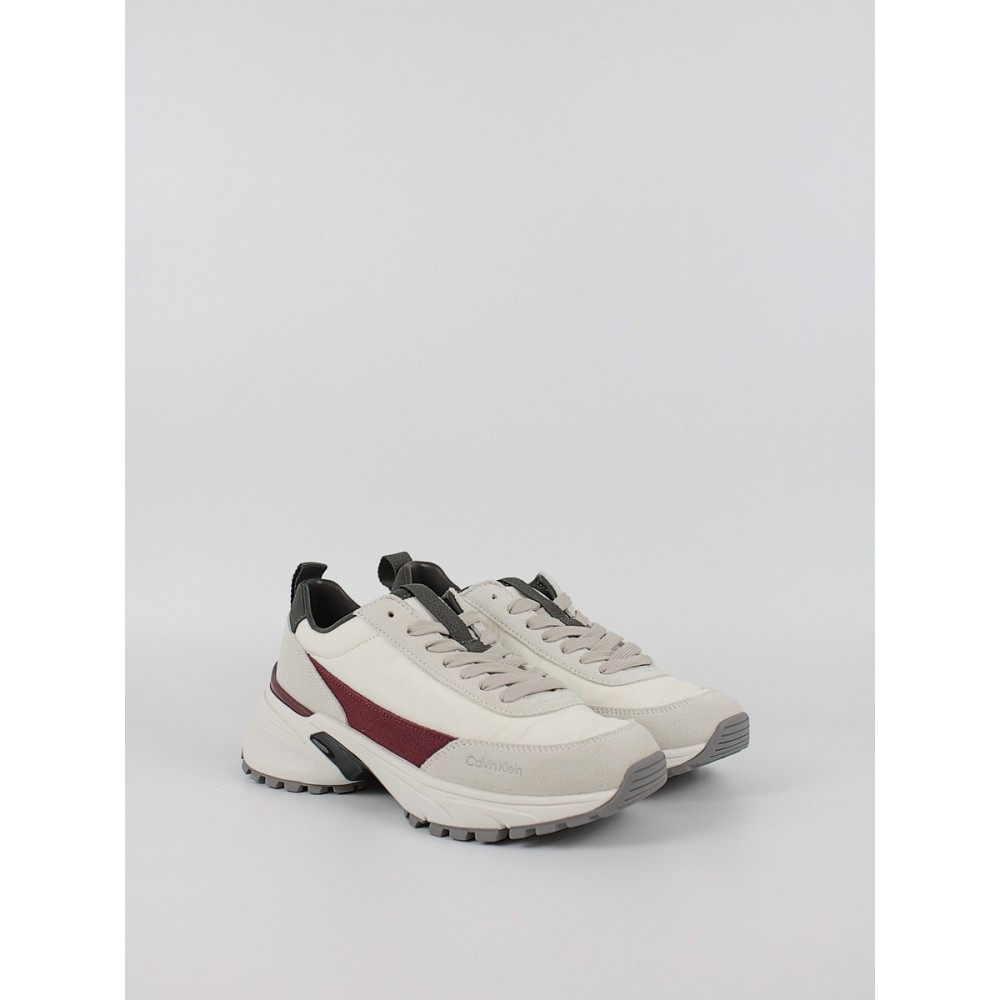 Γυναικεία Sneaker Calvin KLein Hike Runner Mg Nylon Mix YW0YW02075-0IN Ασπρο