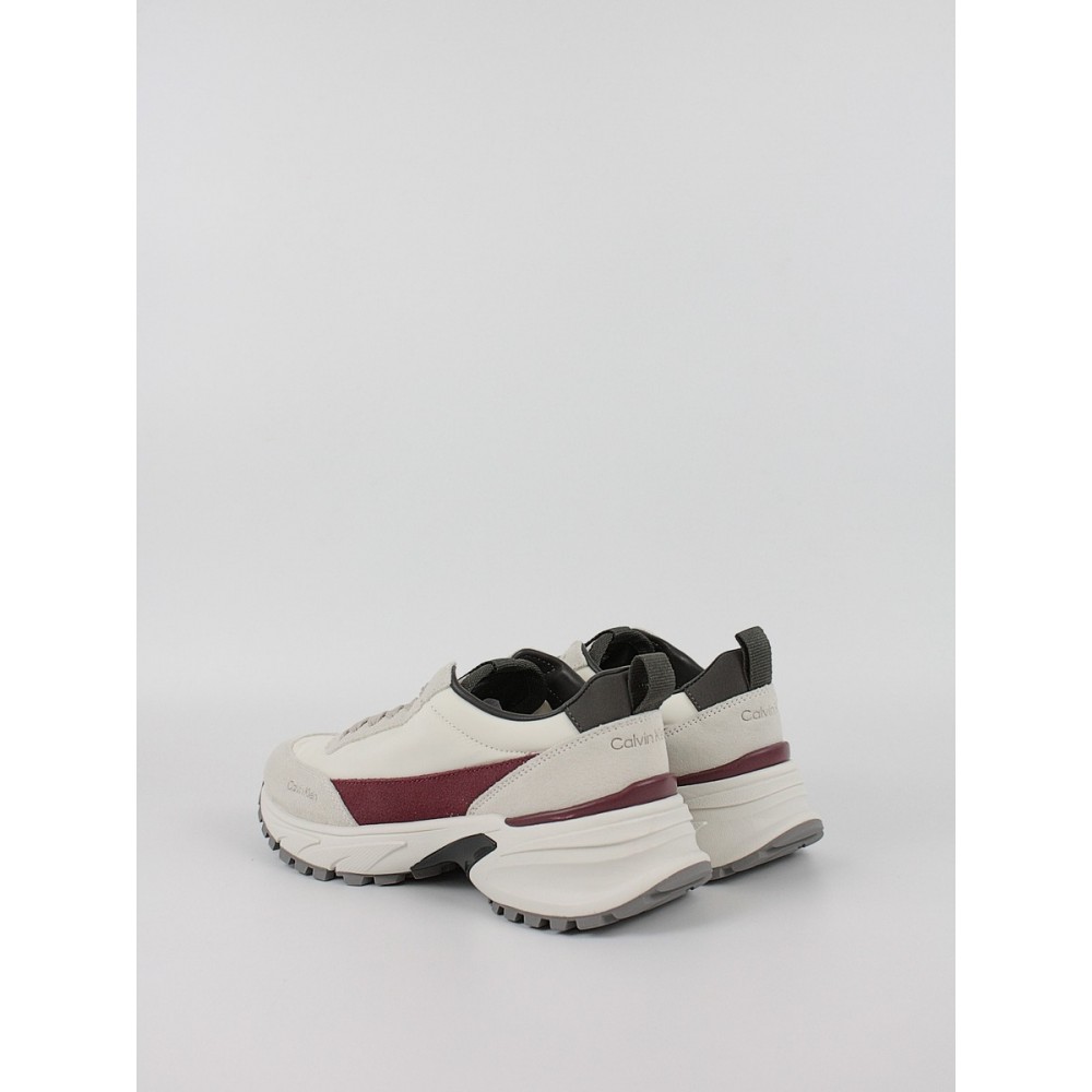 Γυναικεία Sneaker Calvin KLein Hike Runner Mg Nylon Mix YW0YW02075-0IN Ασπρο