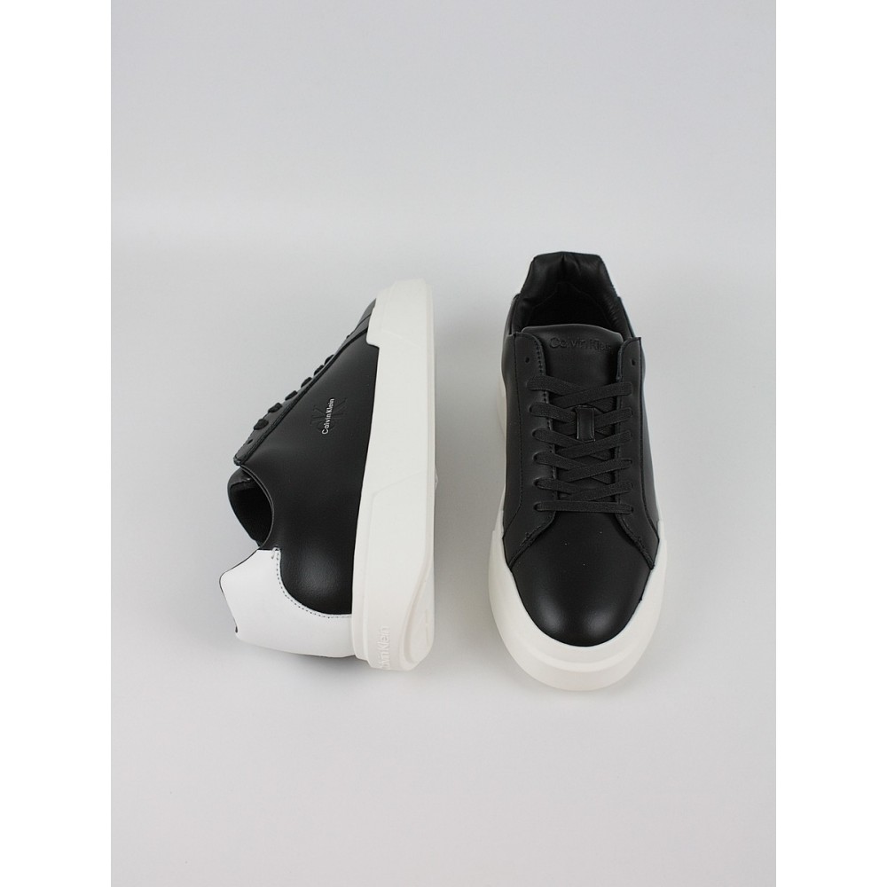 Ανδρικά Sneaker Calvin KLein Chunky Cupsole Laceup Lth YM0YM01344-0GM Μαύρο