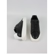Ανδρικά Sneaker Calvin KLein Chunky Cupsole Laceup Lth YM0YM01344-0GM Μαύρο