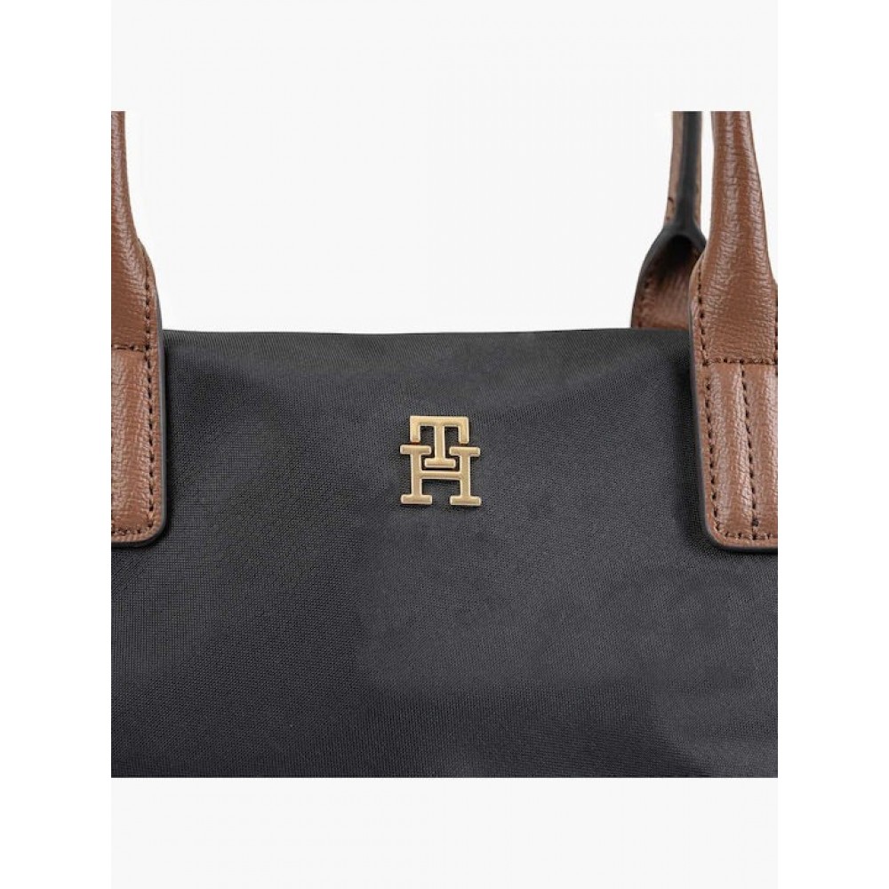 Γυναικεία Τσάντα Tommy Hilfiger Popette Mini Tote AW0AW17709-BDS Μαύρη