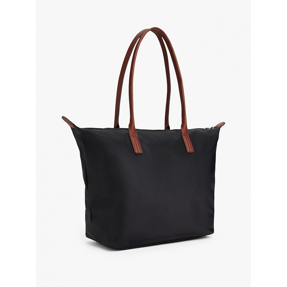 Γυναικεία Τσάντα Tommy Hilfiger Popette Tote AW0AW17711-BDS Μαύρη