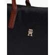 Γυναικεία Τσάντα Tommy Hilfiger Popette Tote AW0AW17711-BDS Μαύρη
