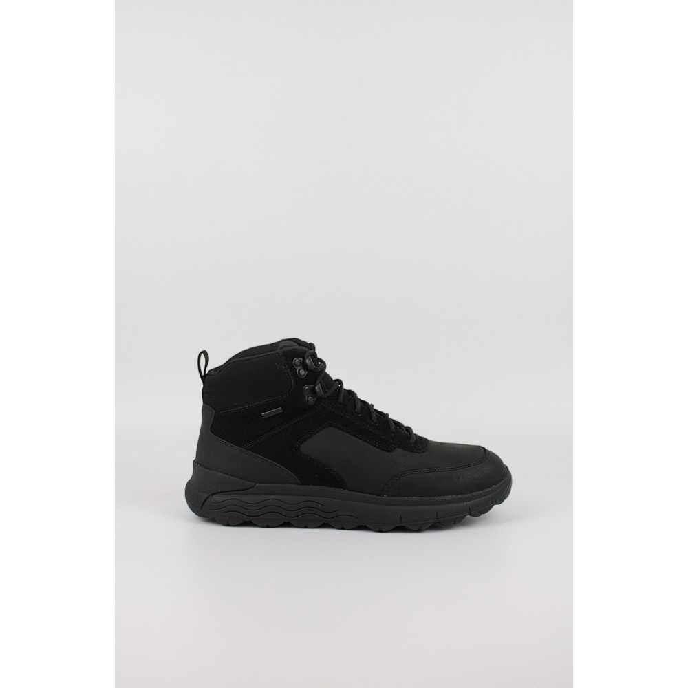 Men's Bootie Geox Spherica 4x4 Abx U46FDB-0FF22-C9999 Black