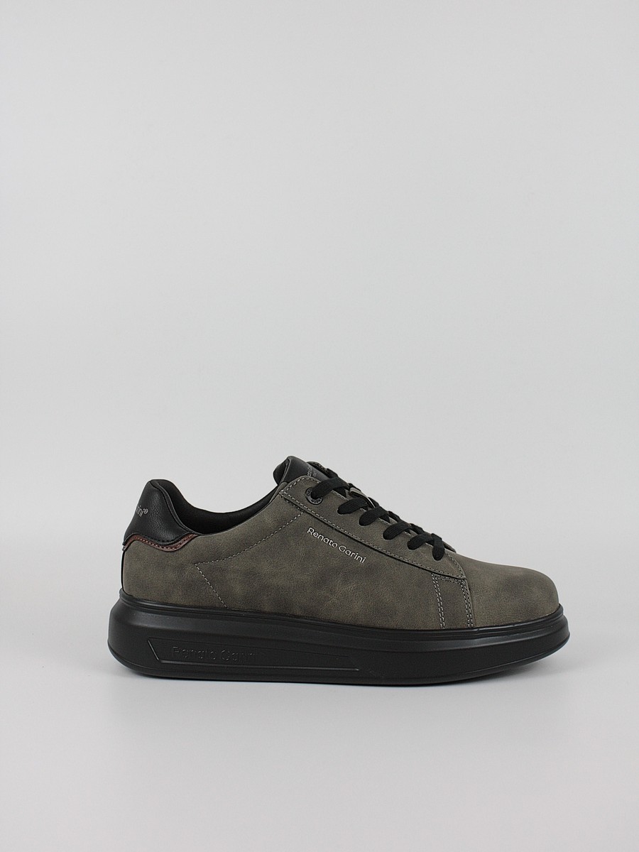 Ανδρικό Sneaker Renato Garini V570025239R9 Χακί-Γκρι