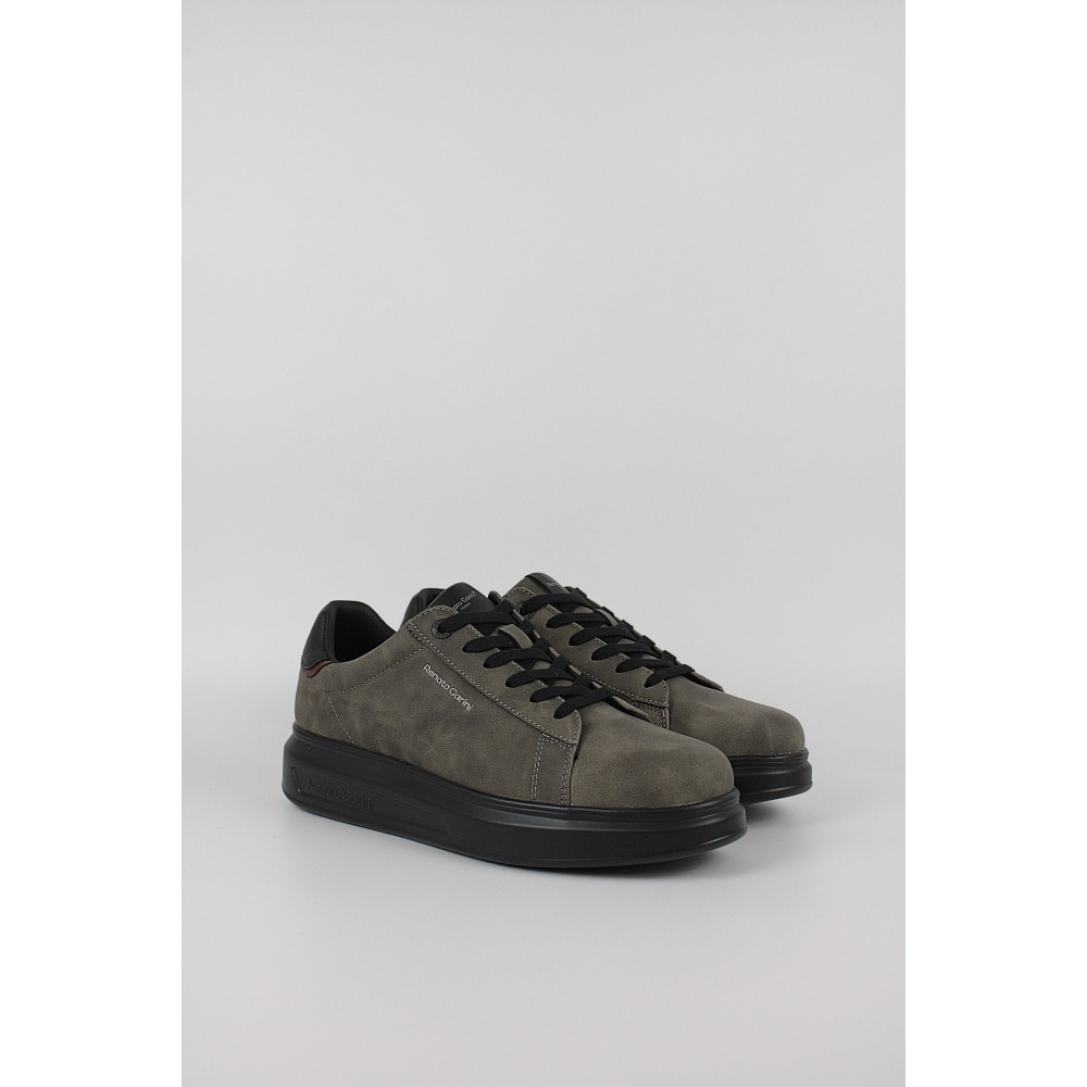 Men's Sneaker Renato Garini V570025239R9 Khaki-Grey
