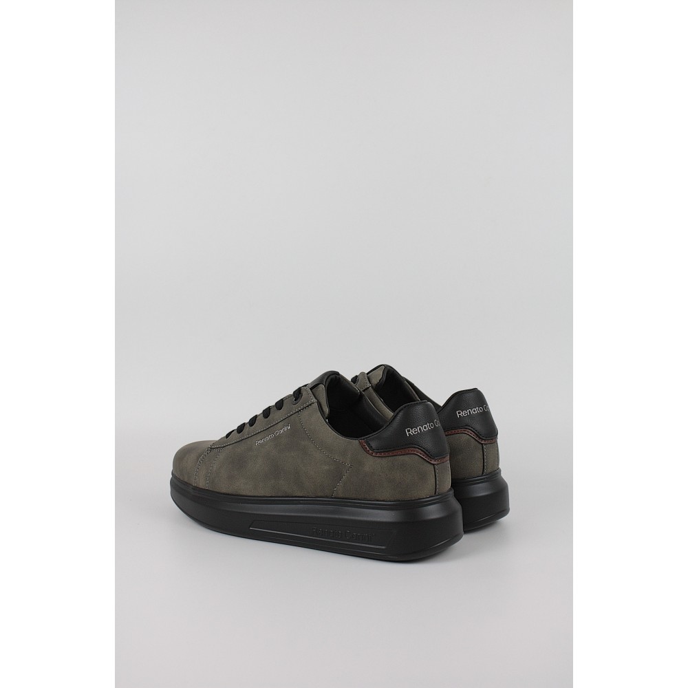 Men's Sneaker Renato Garini V570025239R9 Khaki-Grey