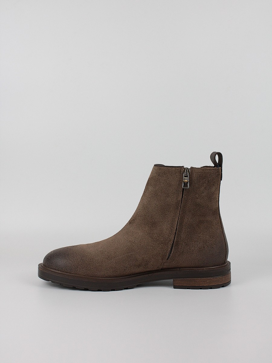 Ανδρικά Μποτάκια Tommy Hilfiger Cleated Hilfiger Suede Chelsea FM0FM05560-GV0 Ταμπά