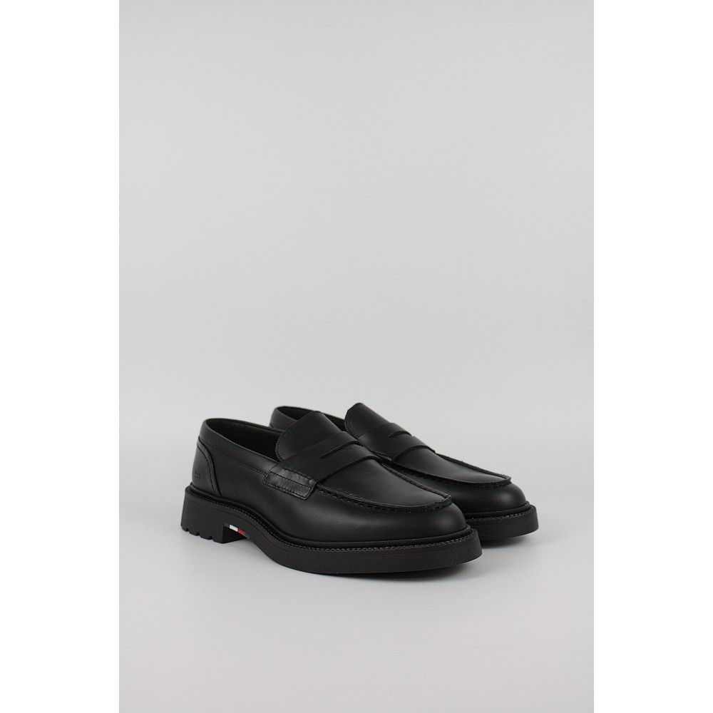Men MocTommy Hilfiger Hilfiger Comfort Lwt Lth Loafer FM0FM05698-BDS Black