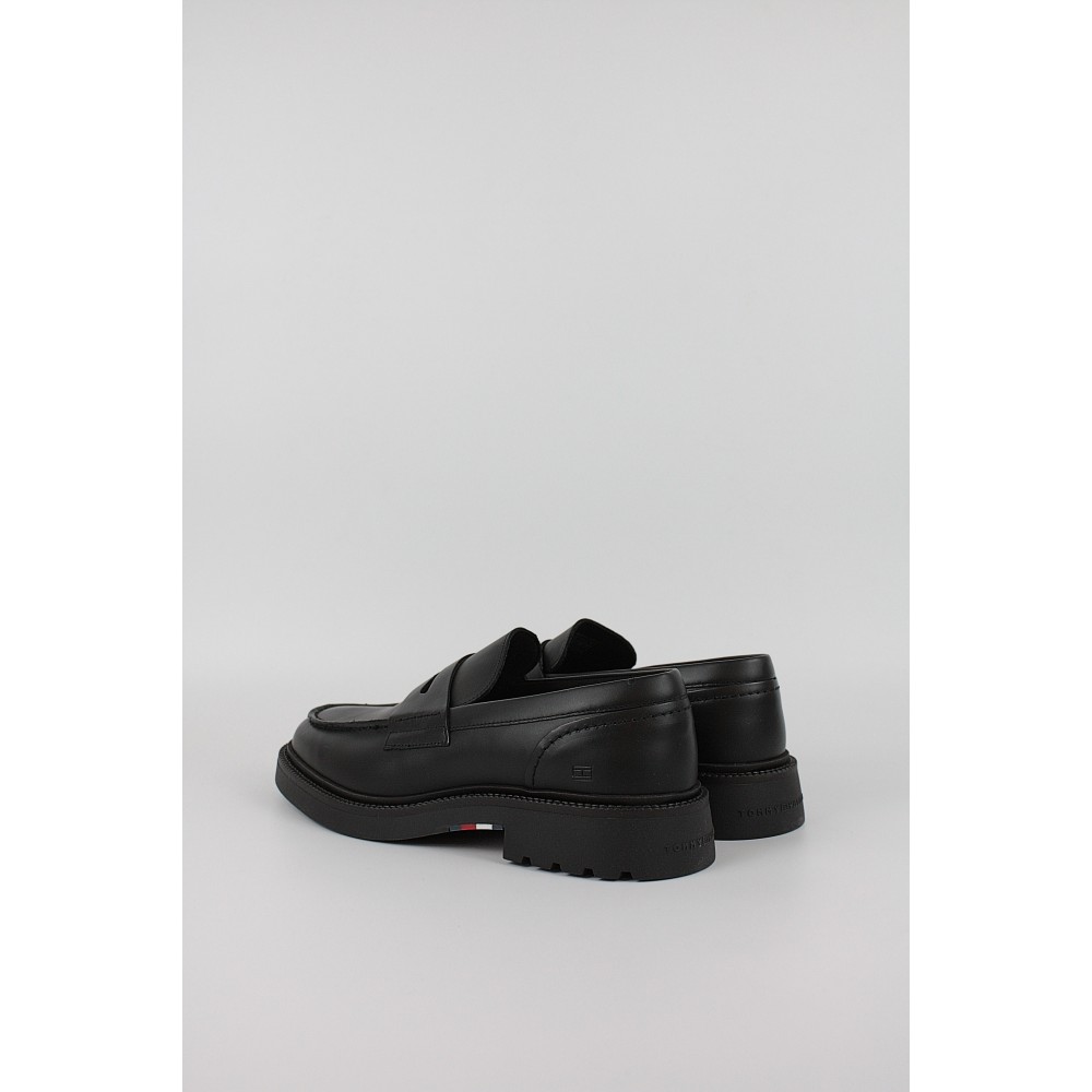 Men MocTommy Hilfiger Hilfiger Comfort Lwt Lth Loafer FM0FM05698-BDS Black
