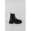 Women BootiesTommy Hilfiger Th Shiny Leather Chelsea FW0FW09042-BDS Black