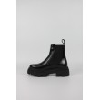 Women BootiesTommy Hilfiger Th Shiny Leather Chelsea FW0FW09042-BDS Black