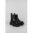 Women BootiesTommy Hilfiger Th Shiny Leather Chelsea FW0FW09042-BDS Black