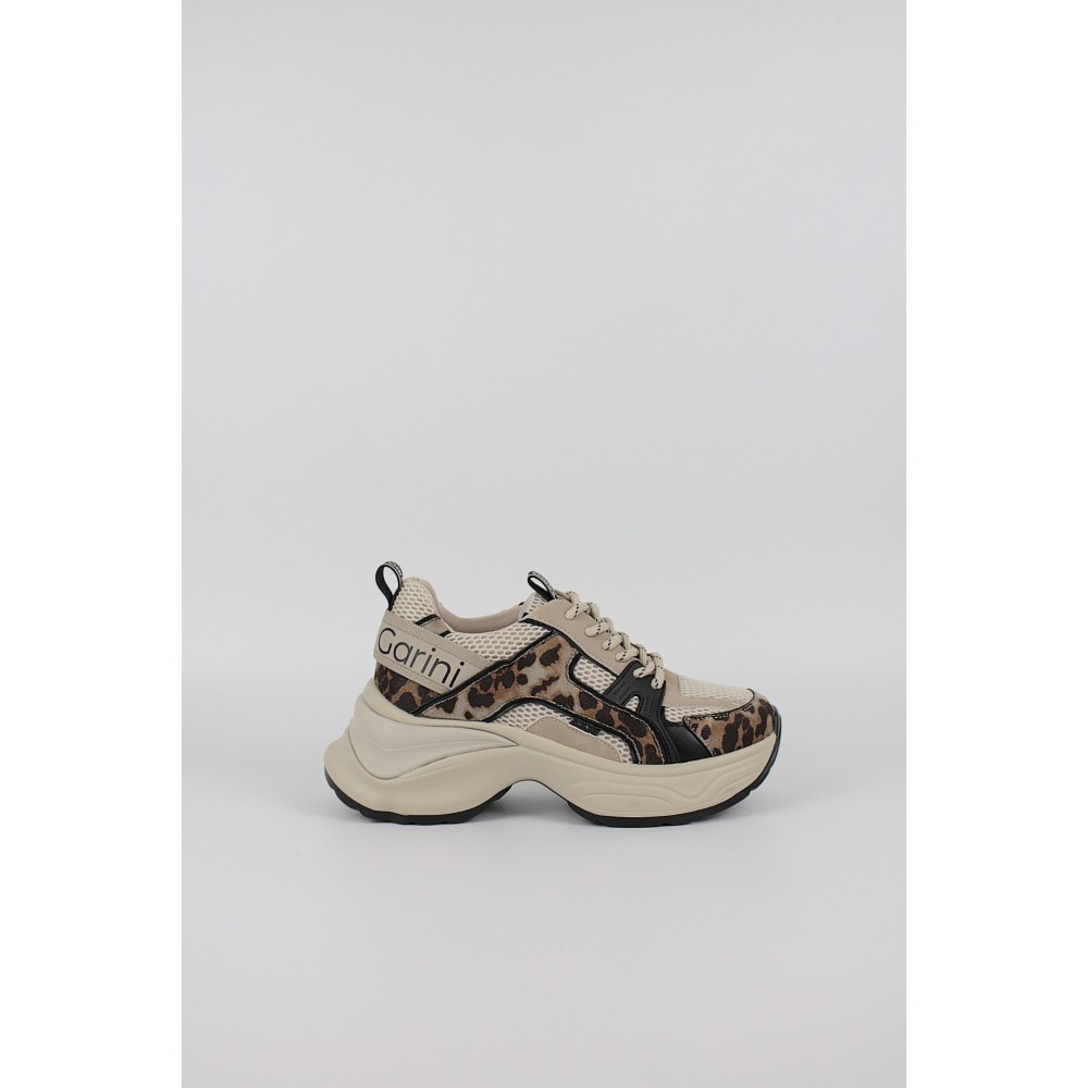 Women Sneaker Renato Garini V119R7453F42 Biege-Leopard