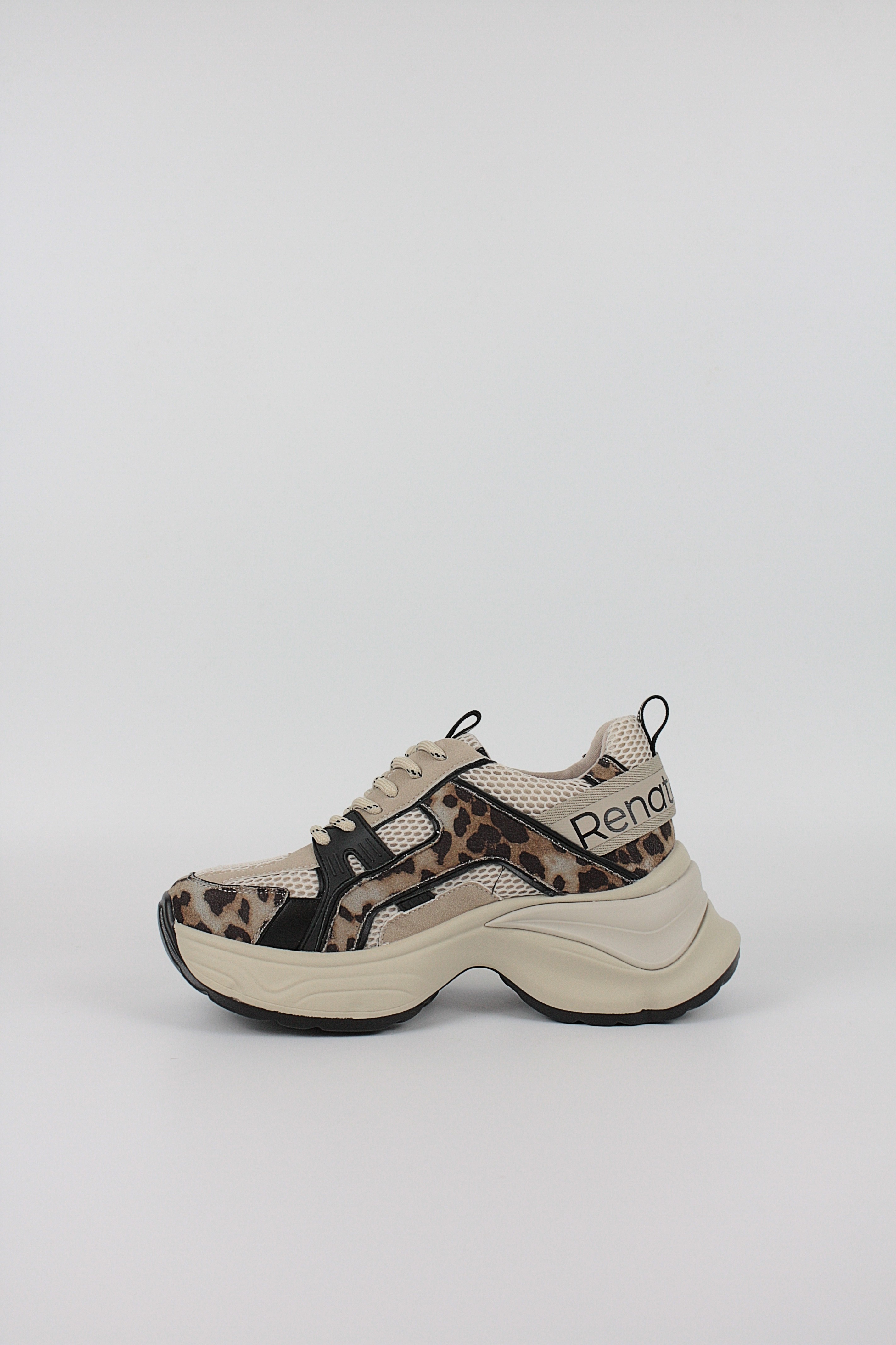 Women Sneaker Renato Garini V119R7453F42 Biege-Leopard
