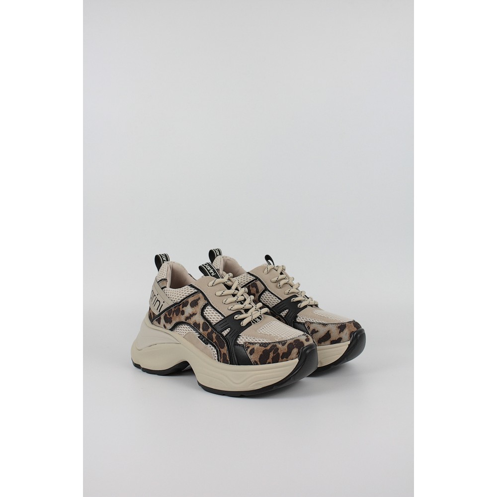 Women Sneaker Renato Garini V119R7453F42 Biege-Leopard
