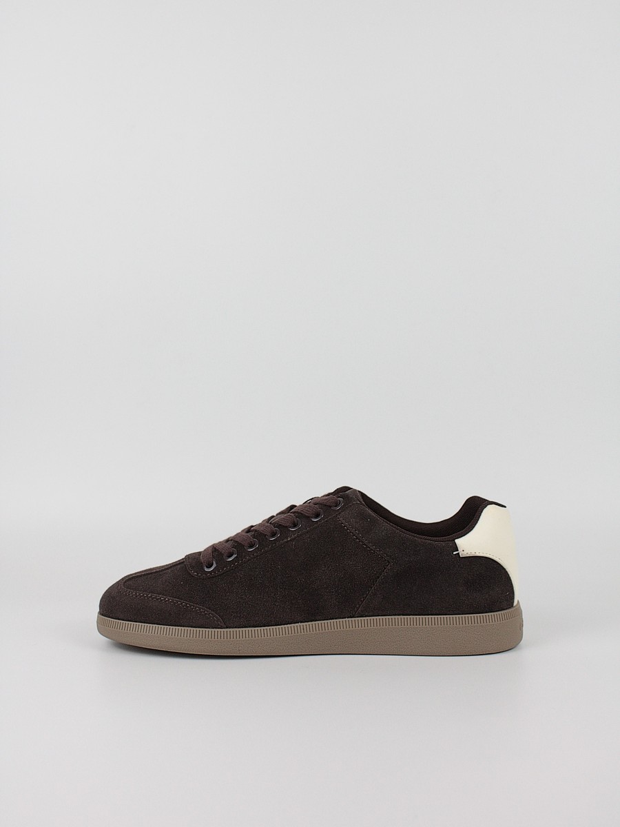 Ανδρικά Sneaker Calvin KLein Low Cupsole Laceup Su HM0HM01946-VH2 Καφέ