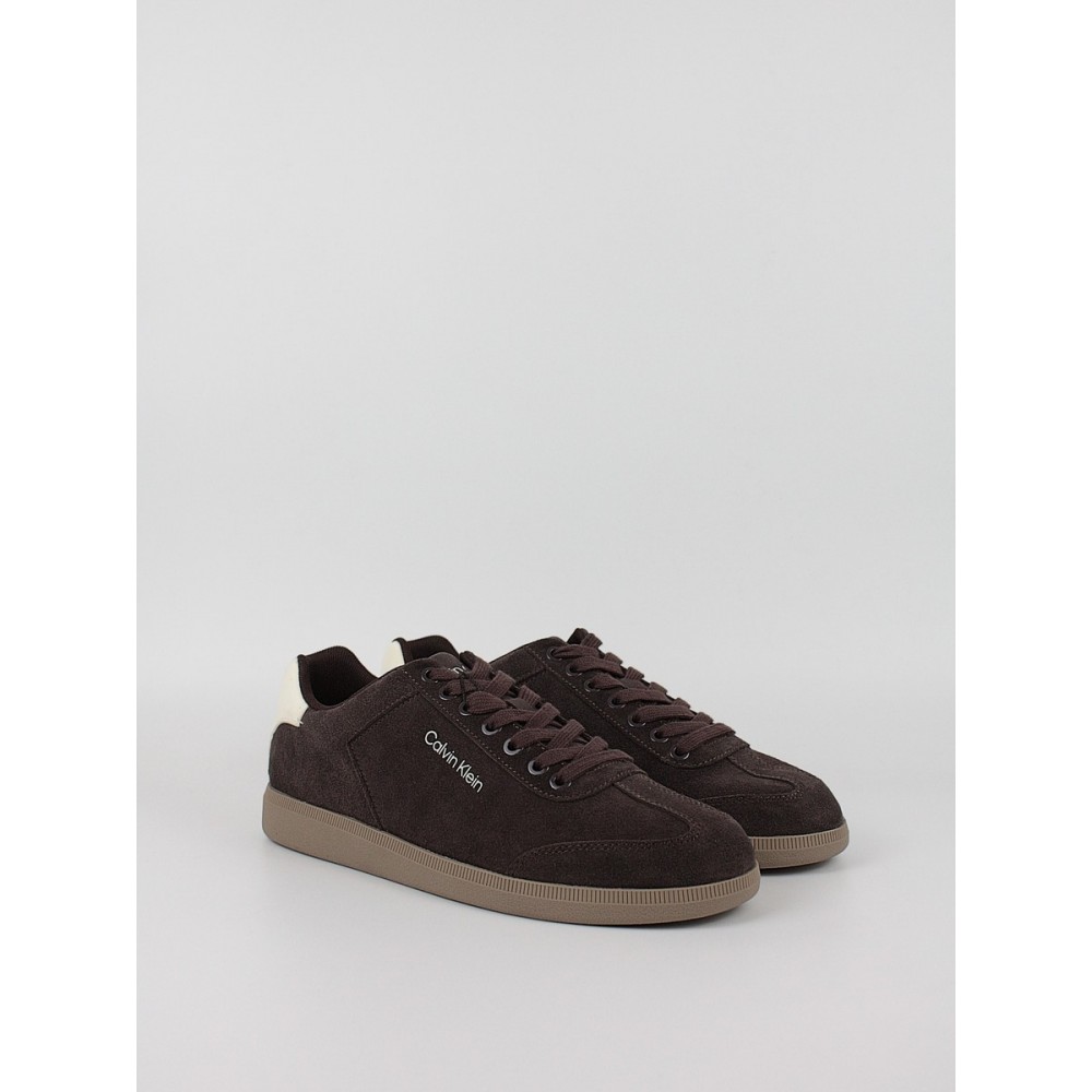 Ανδρικά Sneaker Calvin KLein Low Cupsole Laceup Su HM0HM01946-VH2 Καφέ