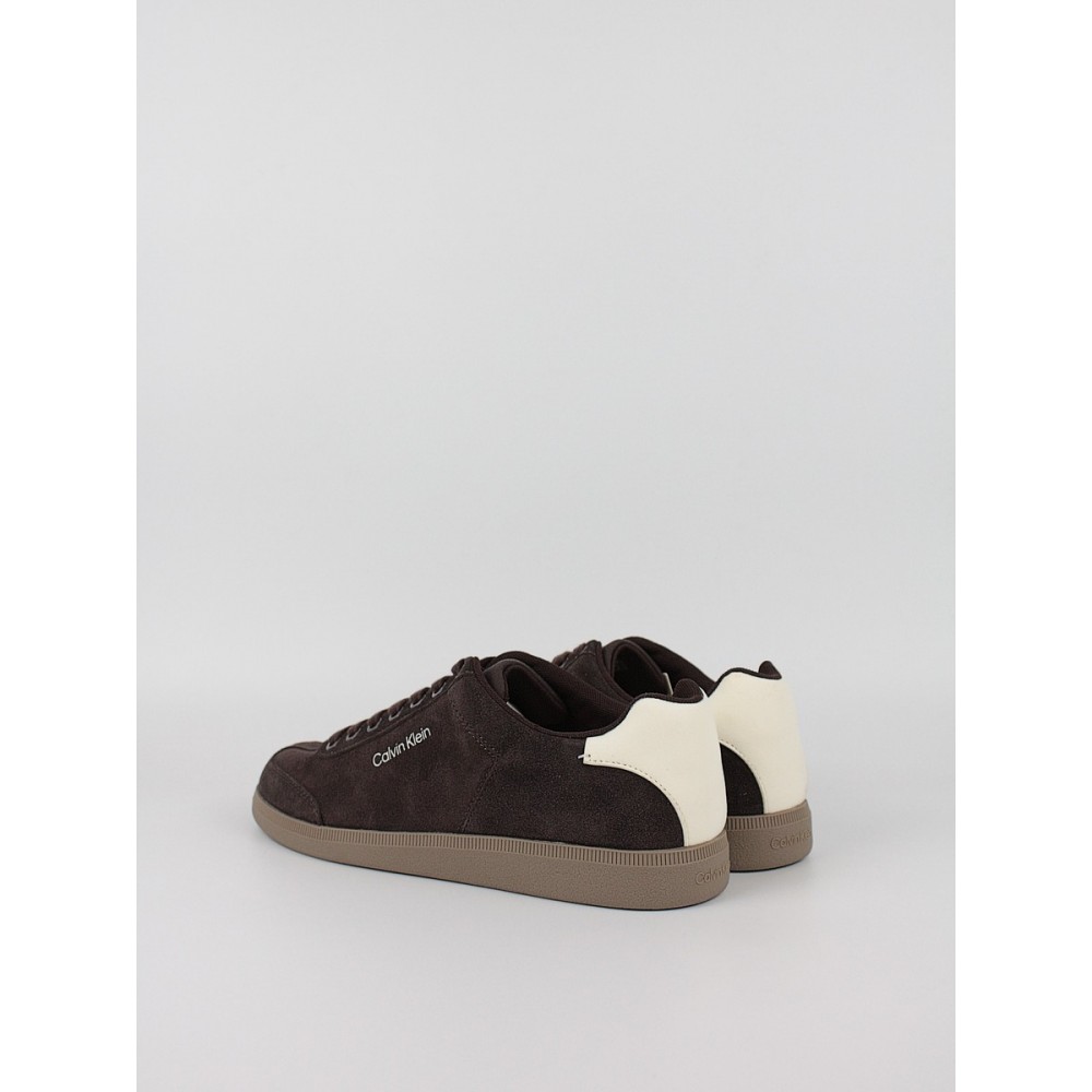 Ανδρικά Sneaker Calvin KLein Low Cupsole Laceup Su HM0HM01946-VH2 Καφέ