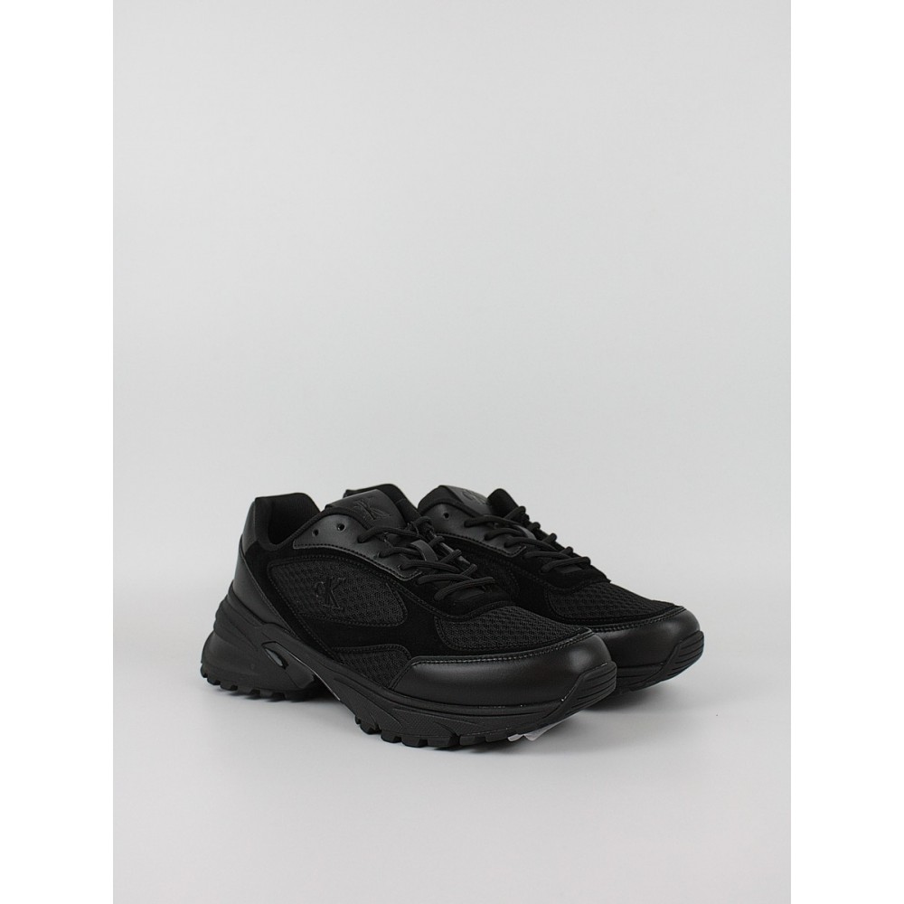 Ανδρικά Sneaker Calvin KLein Hike Runner Mesh Mix YM0YM01379-0GJ Μαύρο