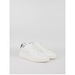Γυναικεία Sneaker Calvin KLein Chunky Cupsole Laceup Lth Wn YW0YW01947-01W Ασπρο