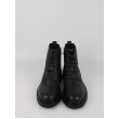 Ανδρικά Μποτάκι Calvin KLein Combat Ess Laceup Zip Boot Lth YM0YM01373-0GJ Μαύρο