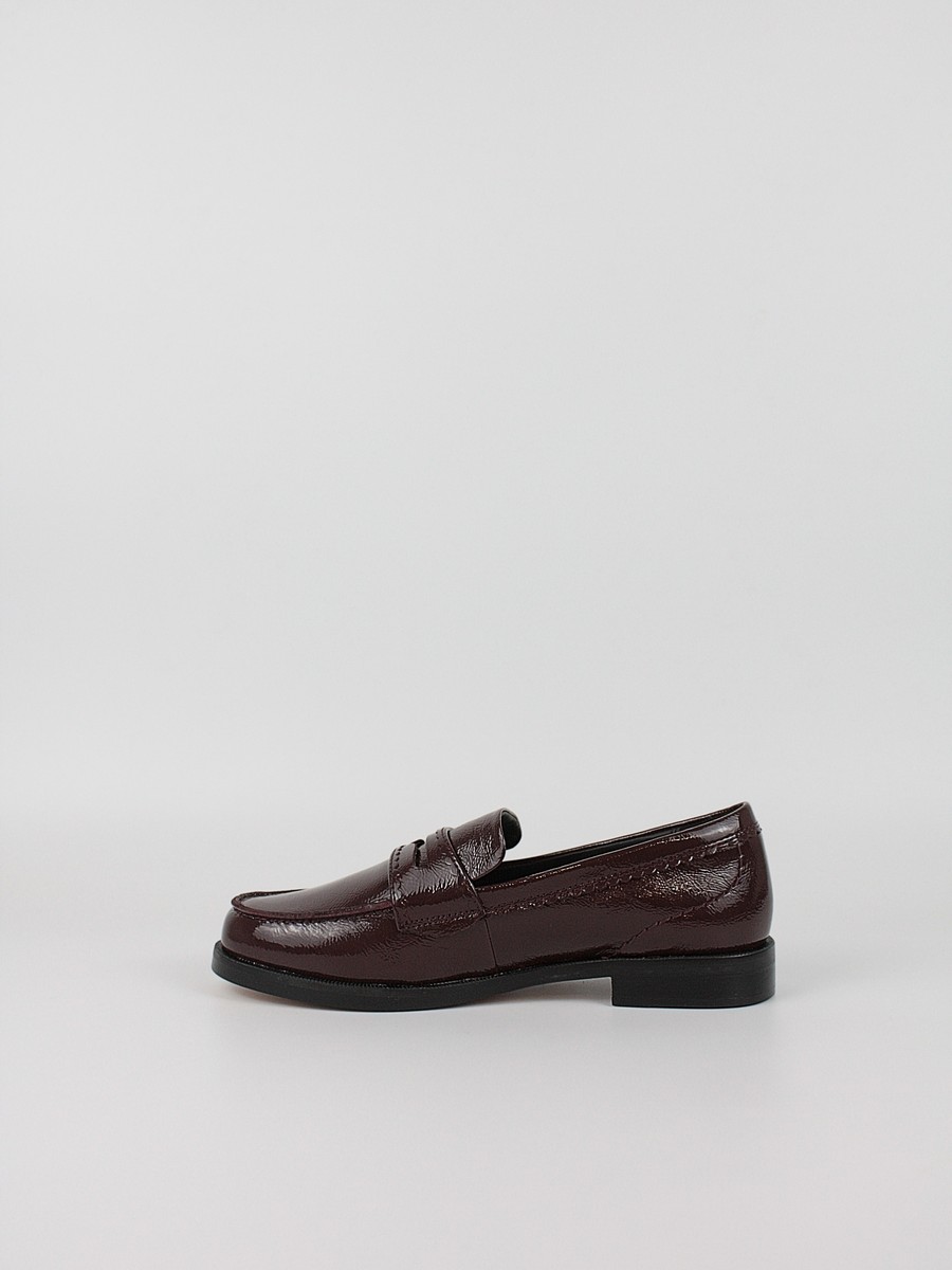 Γυναικείο Μοκασίνι Clarks Straven Edge 26184847 Μπορντό