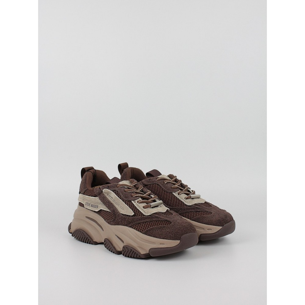 Γυναικείο Sneaker Steve Madden Possession-E 11004652-GCS-GND Καφέ