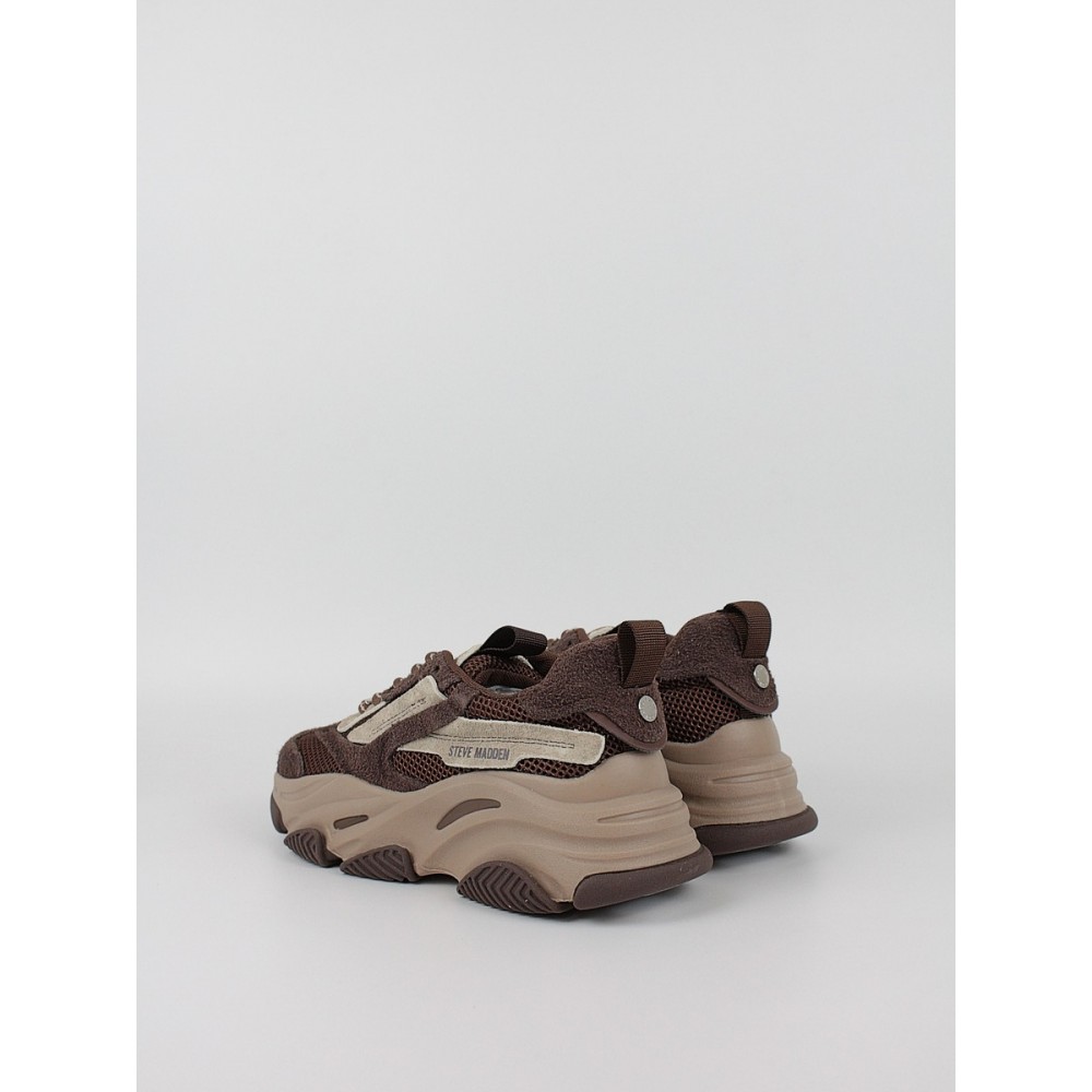 Γυναικείο Sneaker Steve Madden Possession-E 11004652-GCS-GND Καφέ