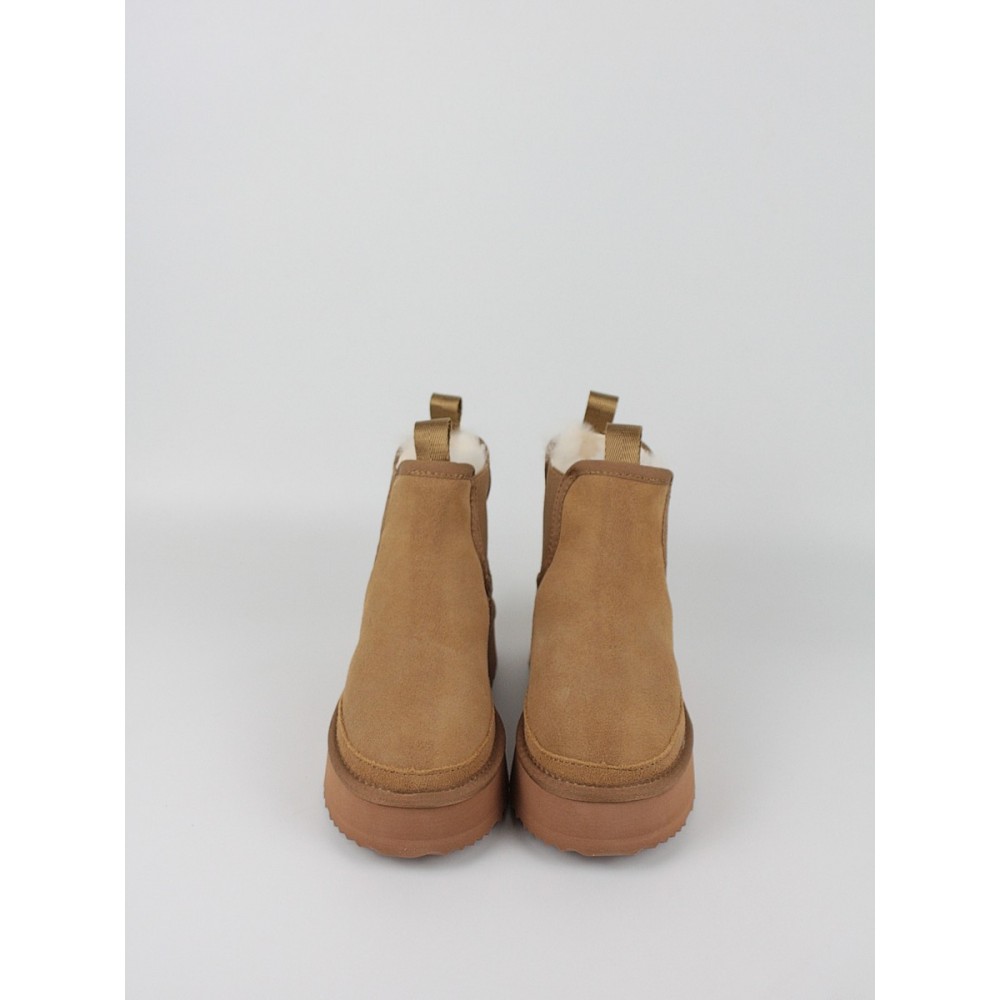 Γυναικείο Μποτάκι Superdry Gia Moqs 1000 DH283003 Καμηλό