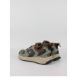 Ανδρικά Sneaker Tommy Hilfiger Tjm Runner Mix Material EM0EM01620-MRH Χακί
