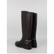 Γυναικεία ΜπόταTommy Hilfiger Th Horsebit Riding Long Boot FW0FW08863-GR8 Καφέ