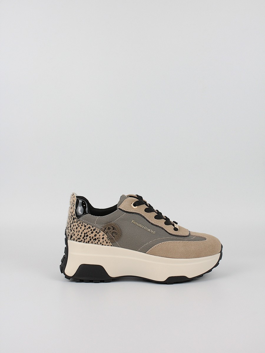 Γυναικείο Sneaker Renato Garini V119R534398D Μπεζ