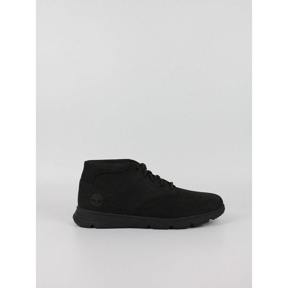 Ανδρικό Μποτάκι Timberland Parker Street Mid Lace Up Sneaker TB0A6C7TEL3 Μαύρο