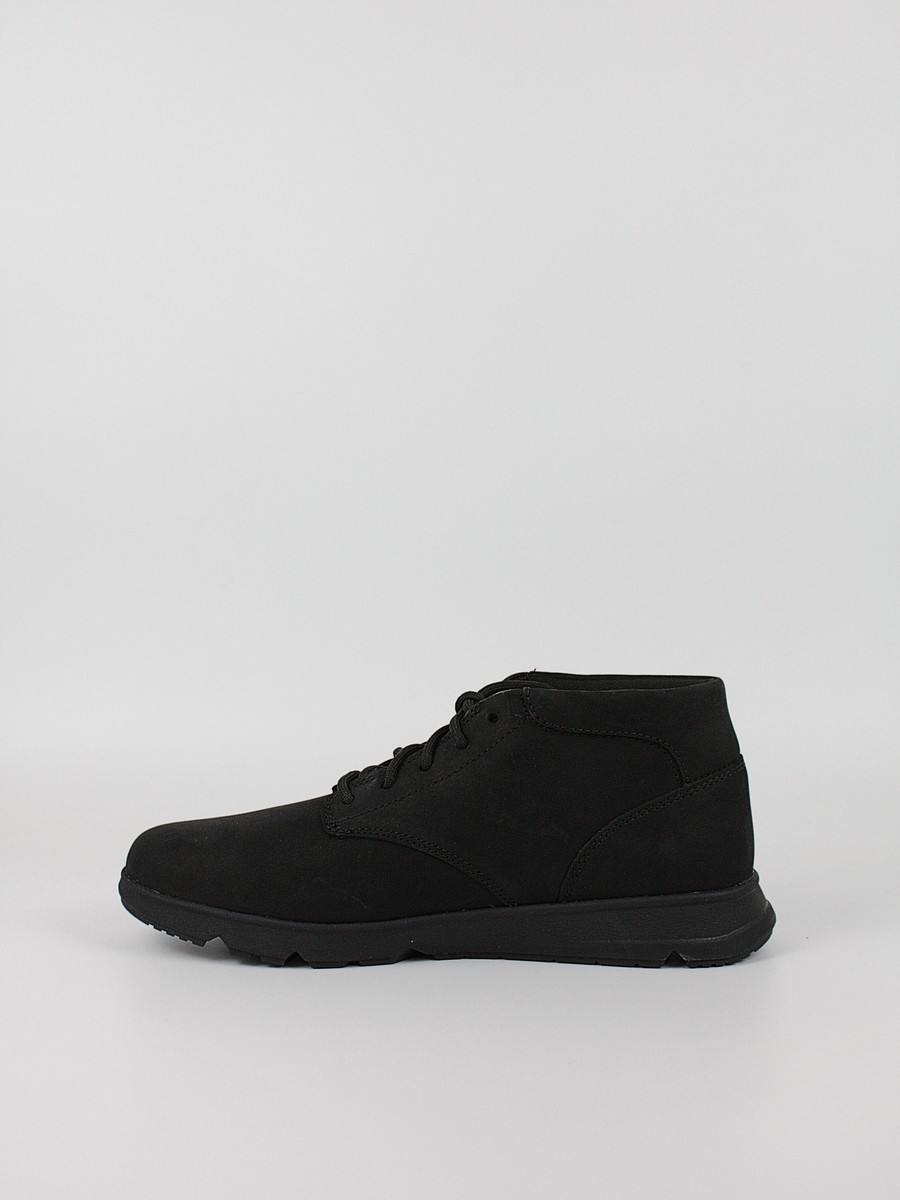 Ανδρικό Μποτάκι Timberland Parker Street Mid Lace Up Sneaker TB0A6C7TEL3 Μαύρο