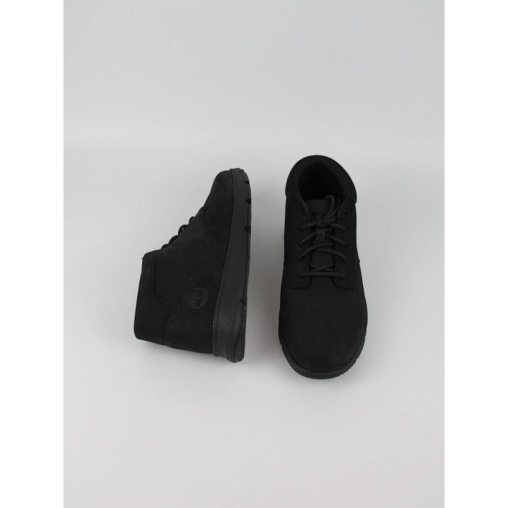 Ανδρικό Μποτάκι Timberland Parker Street Mid Lace Up Sneaker TB0A6C7TEL3 Μαύρο