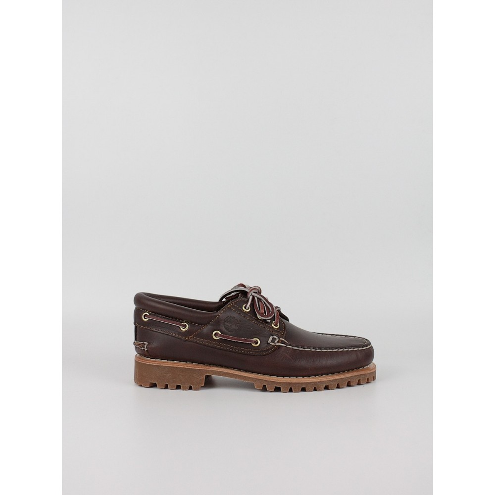 Ανδρικό Timberland Authentic 3-Eye Boat Shoe TB030003214 Καφέ