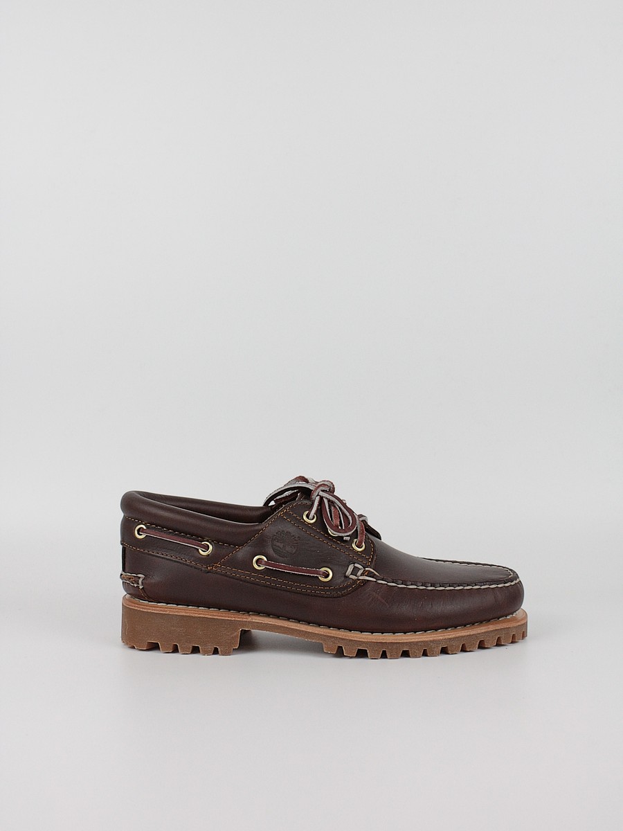 Ανδρικό Timberland Authentic 3-Eye Boat Shoe TB030003214 Καφέ