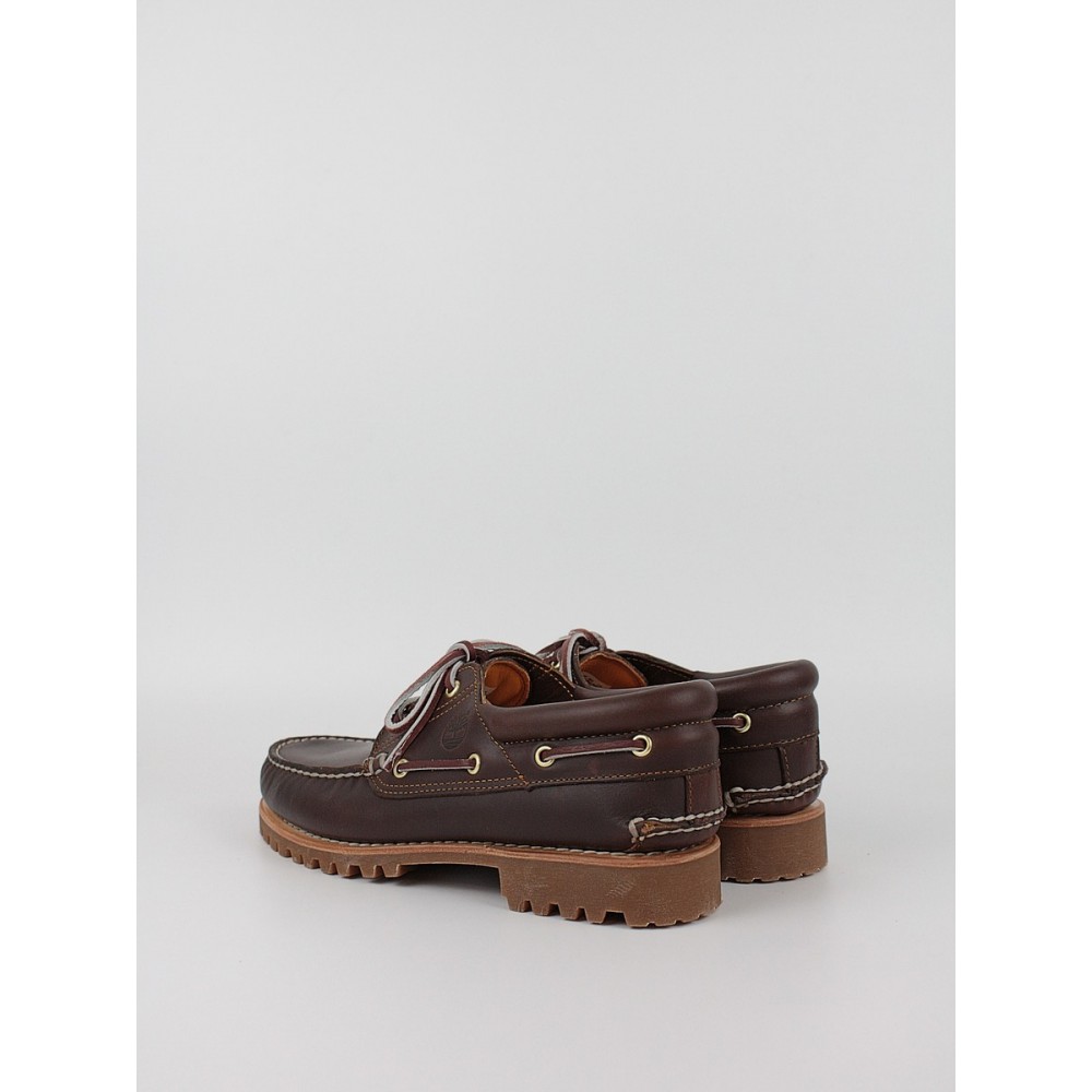 Ανδρικό Timberland Authentic 3-Eye Boat Shoe TB030003214 Καφέ
